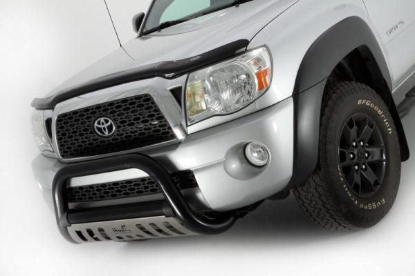 AVS 05-11 Toyota Tacoma High Profile Bugflector II Hood Shield - Smoke Discount