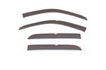 AVS 16-18 Dodge RAM 1500 Crew Cab Ventvisor Color Match Deflectors 4pc - Granite Crystal Metallic Online Hot Sale