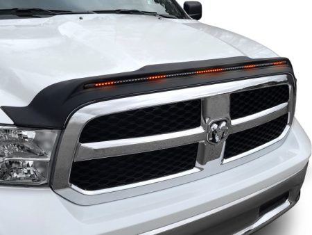 AVS 19-22 RAM 1500 Classic   09-18 Dodge RAM 1500 (Excl. Sport Rebel) Aeroskin Lightshield Pro - Blk Hot on Sale