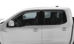 AVS 2022 Nissan Frontier (Crewcab Pickup) Ventvisor Outside Mount Window Deflectors 4pc - Smoke For Cheap