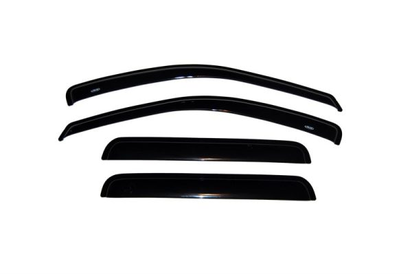 AVS 2004 Ford Ecosport (Brazil) Ventvisor Outside Mount Window Deflectors 4pc - Smoke Online Hot Sale