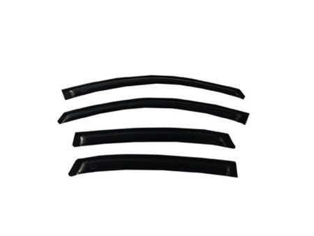 AVS 06-13 Chevy Impala Ventvisor Outside Mount Window Deflectors 4pc - Smoke Online Sale