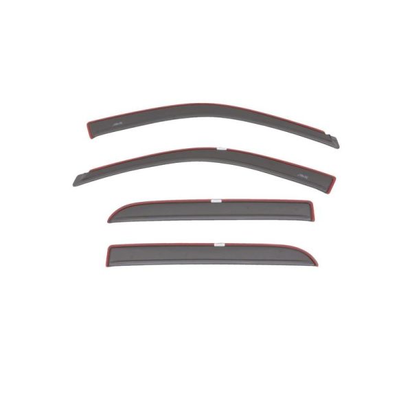 AVS 20-22 Dodge RAM 1500 Crew Cab Ventvisor Color Match Deflectors 4pc - Granite Crystal Metallic Online Sale