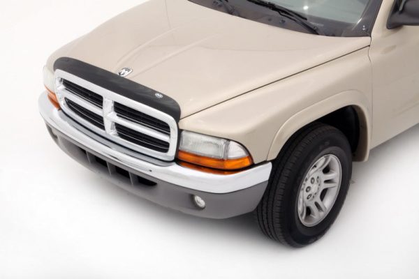 AVS 97-04 Dodge Dakota (Front Mount) High Profile Bugflector II Hood Shield - Smoke Sale