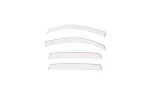 AVS 20-22 Toyota Tacoma Double Cab Low Profile Color Match Ventvisors 4pc - Super White For Sale