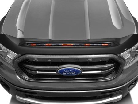 AVS 19-22 Ford Ranger Low Profile Aeroskin Lightshield Pro - Black Online Sale