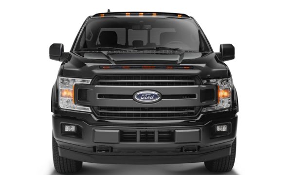 AVS 15-20 Ford F-150 (Excl. Raptor) Low Profile Aeroskin Lightshield Pro - Black Supply