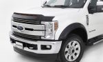 AVS 17-22 Ford F-250 F-350 F-450 F-550 Super Duty Low Profile Aeroskin Lightshield Pro - Black For Cheap