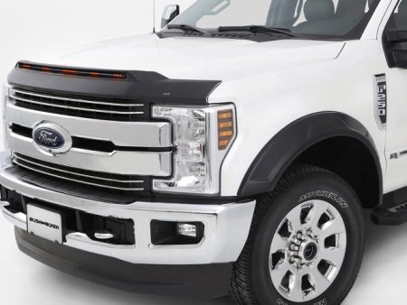 AVS 17-22 Ford F-250 F-350 F-450 F-550 Super Duty Low Profile Aeroskin Lightshield Pro - Black For Cheap