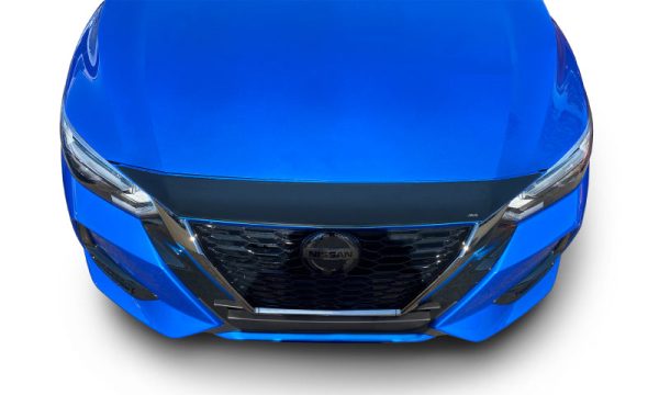 AVS 20-22 Nissan Sentra Aeroskin Low Profile Acrylic Hood Shield - Smoke For Sale