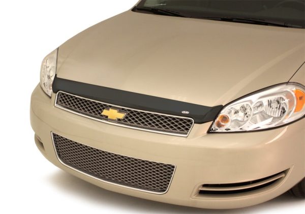 AVS 06-13 Chevy Impala Aeroskin Low Profile Acrylic Hood Shield - Smoke Online Hot Sale