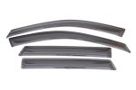 AVS 13-18 Hyundai Santa Fe (Excl. XL Model) Ventvisor Outside Mount Window Deflectors 4pc - Smoke Supply