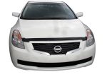 AVS 07-09 Nissan Altima Aeroskin Low Profile Acrylic Hood Shield - Smoke For Cheap