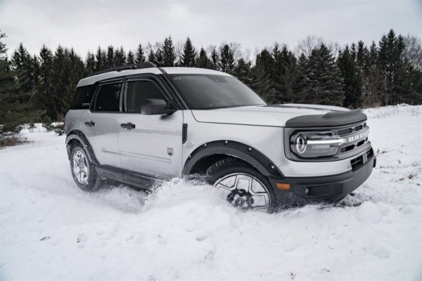 AVS 2021 Ford Bronco Sport Ventvisor Outside Mount Window Deflectors 4pc - Smoke For Discount