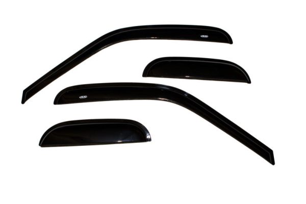 AVS 97-03 Ford F-150 Supercab Ventvisor Outside Mount Window Deflectors 4pc - Smoke Cheap