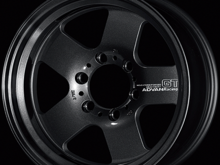 Advan GT Heavy 17X8.0 +20 6x139.7 Racing Titanium Black Wheel Online now