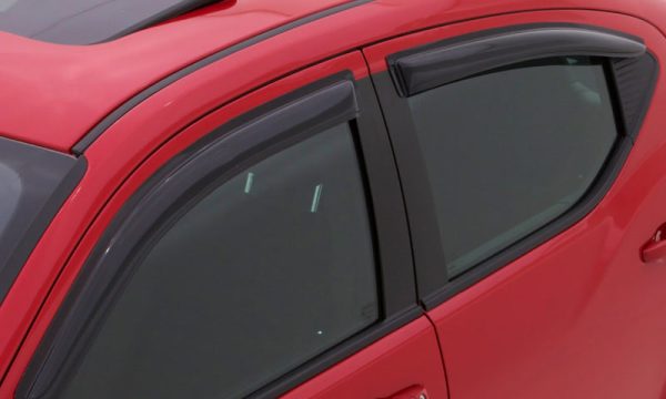 AVS 20-22 Toyota Corolla (Excl. Hatchback) Ventvisor Outside Mount Window Deflectors 4pc - Smoke Supply