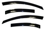 AVS 06-09 Kia RIO Ventvisor Outside Mount Window Deflectors 4pc - Smoke Online