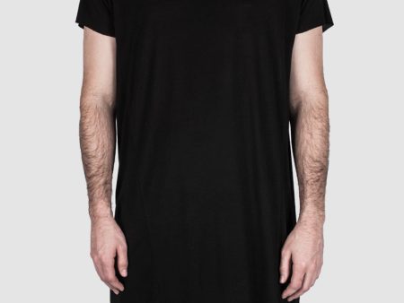 Wide tee black For Cheap