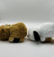 Capibara y Perro Peluche Llavero Reversible 2 en 1 Supply