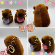 Llavero de Peluche Capibara Corazón Online Hot Sale