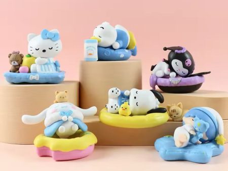 Paquete 5 Piezas Sanrio (Hello Kitty, Kuromi, My Melody, Pompurin y más) PVC ZEB-284 Discount