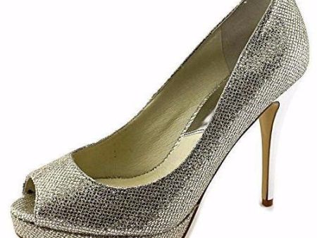 Michael Kors York Platform Pumps Glitter (Women) Fashion