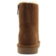 Style & Co. Ciley Suede Closed Toe Ankle Fashion Boots, Chestnut (Women) Fashion