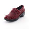 B.O.C Born Concept Womens Margaret Red Tooled F G Clog (US 9 M) Online Sale