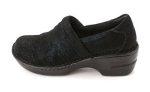 B.O.C Born Concept Margaret Navy Twinkle Metallic Suede Clog (Women) on Sale