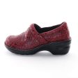 B.O.C Born Concept Womens Margaret Red Tooled F G Clog (US 9 M) Online Sale