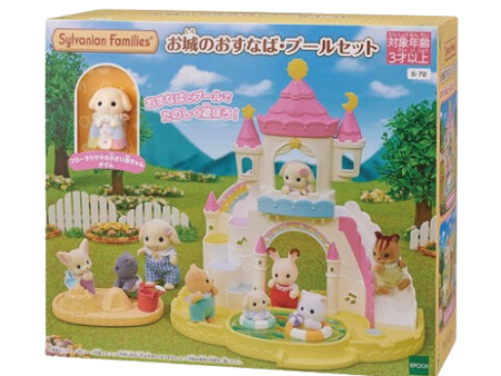 Sylvanian families (ternurines) Castillo de arena y Piscina de guardería Hot on Sale