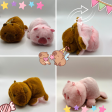 Llavero Peluche Reversible 2 en 1 Capibara y Cerdo Online