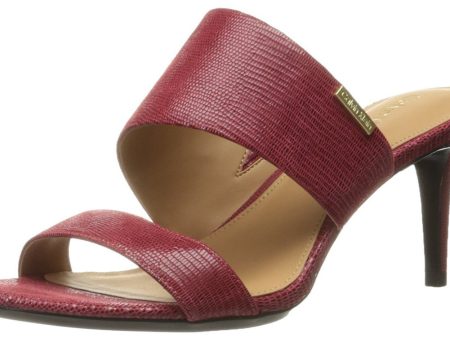 Calvin Klein lanoe Dress Sandal, Garnet (Women) Online Hot Sale