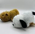 Capibara y Perro Peluche Llavero Reversible 2 en 1 Supply