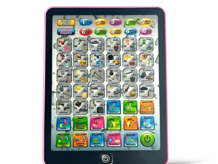 Tablet De Aprendizaje Marca AOBO Para Niños en Español +16 Funciones Diferentes,Acompañar a los niños a crecer felizmente,+3 Años Cheap