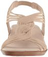 Easy Street Women s Natara Flat Sandal, Natural (Women) Supply