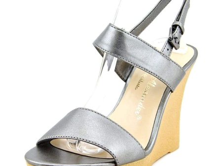 Athena Alexander Beryl Open Toe Casual Platform, Pewter (Women) Discount