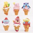 Paquete 6 Piezas Cono de Helado (Stitch, Kirby, Winnie Pooh, Lotso, Marciano Toy Story) PVC ZEB-202 on Sale