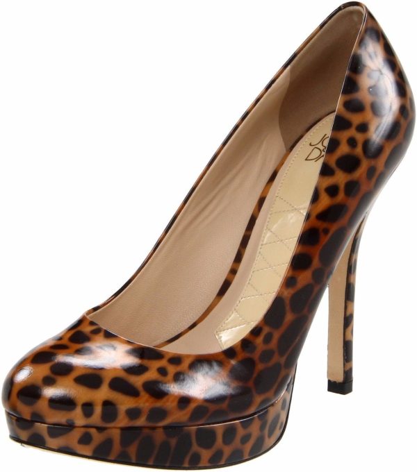 Joan & David Collection Flipp Platform Pump,Ocelot Print (Women) Supply