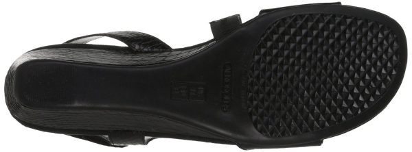 Aerosoles Yet Ahead Wedge Sandal,Black Snake  (Women) on Sale