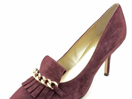 Ivanka Trump Dinah Purple Suede Pumps  (Women) For Discount