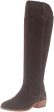 STEVEN by Steve Madden Emmery Western Boot, Chocolate Brown Suede (Women) Supply