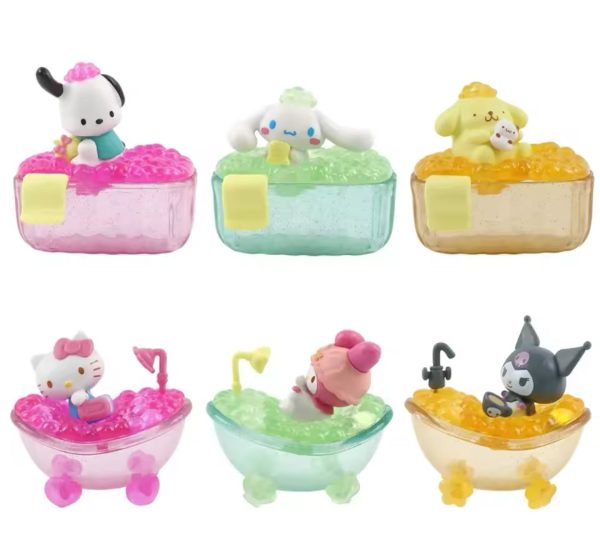 Paquete 6 Piezas Sanrio (Hello Kitty, Kuromi,My Melody, Pochacco, Pompurin, Cinnamoroll) PVC Online now