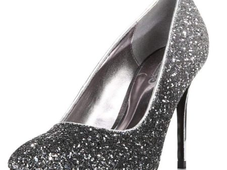 Carlos by Carlos Santana Women s Posy Pointed Toe Pump, Black Glitter (Women) Online