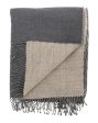 Linen & Wool Reversible Throw Discount